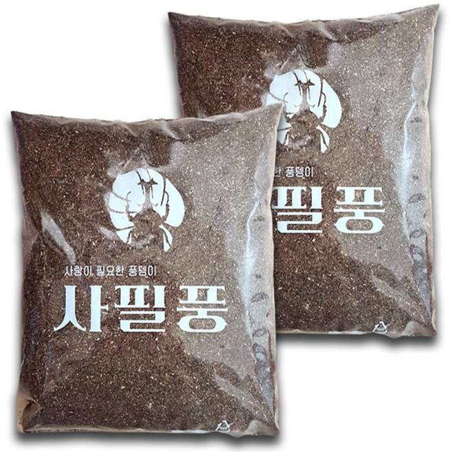 사필풍 장수풍뎅이 발효톱밥 3L, 2개