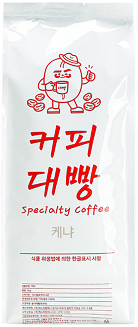 커피대빵 케냐 원두커피, 홀빈(분쇄안함), 500g, 1개