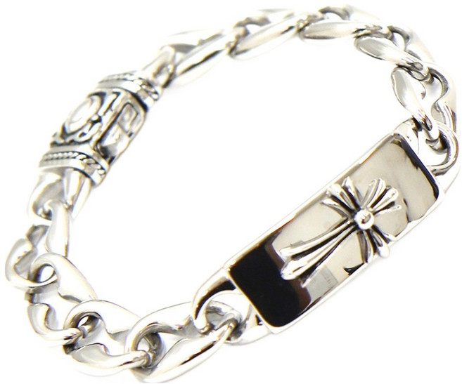 인디라벨 써지컬 십자가 팔찌