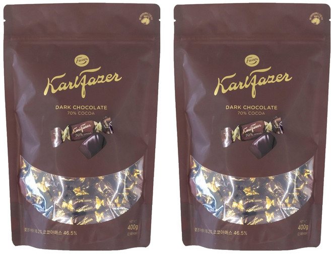 칼파제르 다크 초콜릿, 2개, 400g