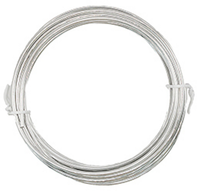 마다꾸미 수공예 컬러 철사 3mm, 01실버, 1개
