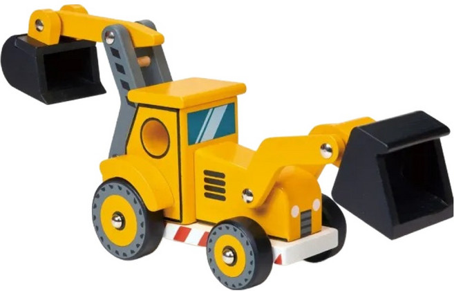 mentari 工程兩用挖土機 3歲以上, 黃色, 1個