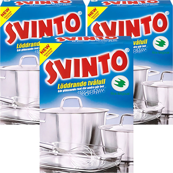 스빈또 NEW 스웨덴 수세미 100g, 1개입, 3개