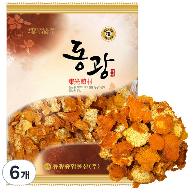 東光 濟州島陳皮橘皮茶, 100g, 6個