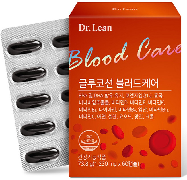 닥터린 블러드 케어 블러딕스 73.8g, 60정, 1개
