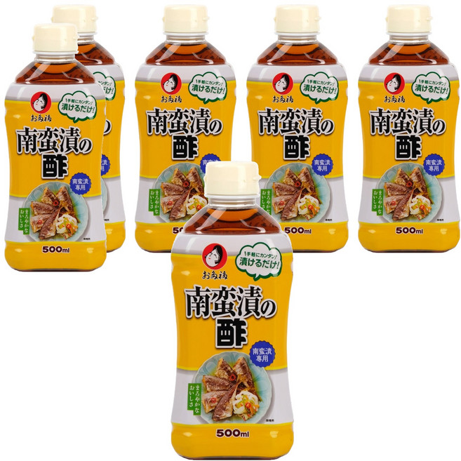 오타후쿠 난반즈케노스 간장 식초 소스, 6개, 500ml