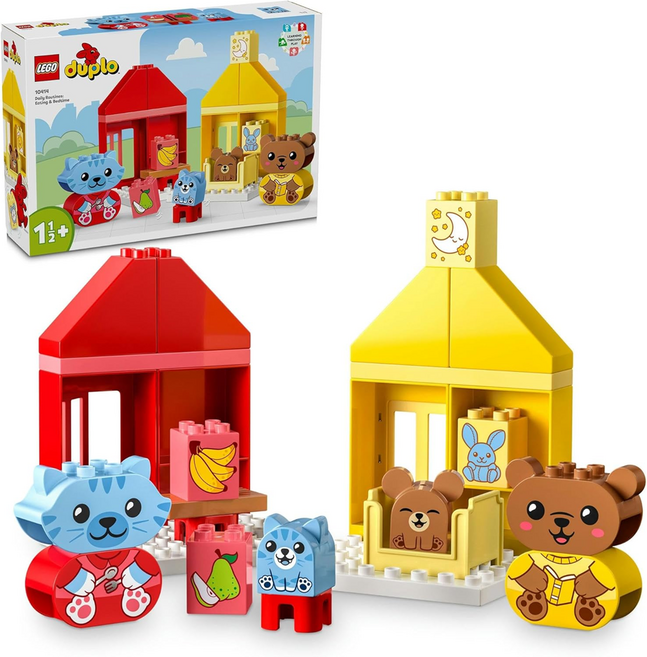 LEGO 10414 每日活動：吃飯和睡覺時間 Daily Routines:Eating & Bedtime 10414, 多色, 1盒