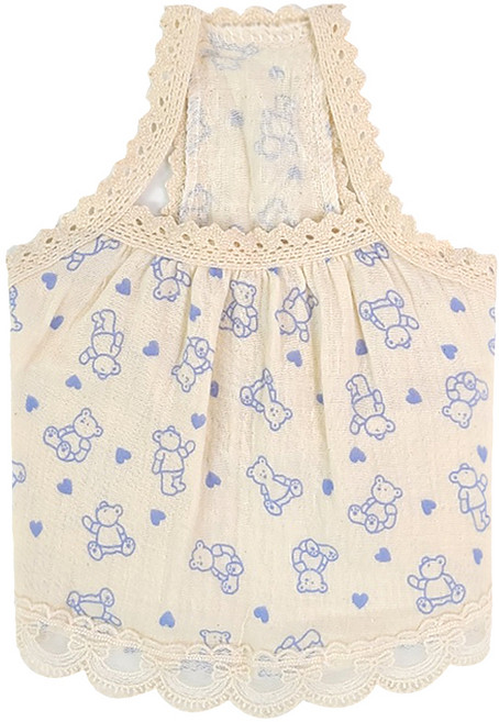 그루밍독 반려동물 베이비 곰 파자마 나시, 소라, 1개