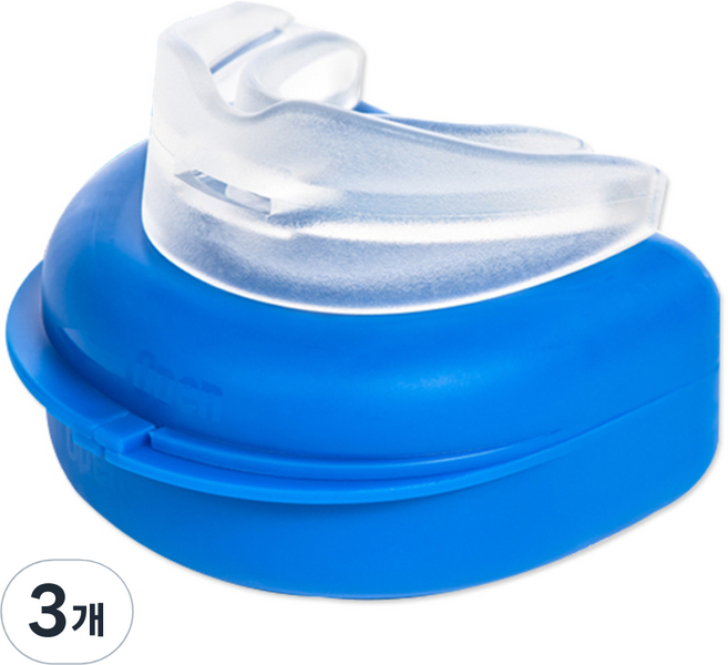 굿앤웰 형상기억 마우스피스, 3개