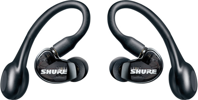 슈어 AONIC 215 TW2 블루투스 이어폰, 블랙, SE215-K-TW2-A