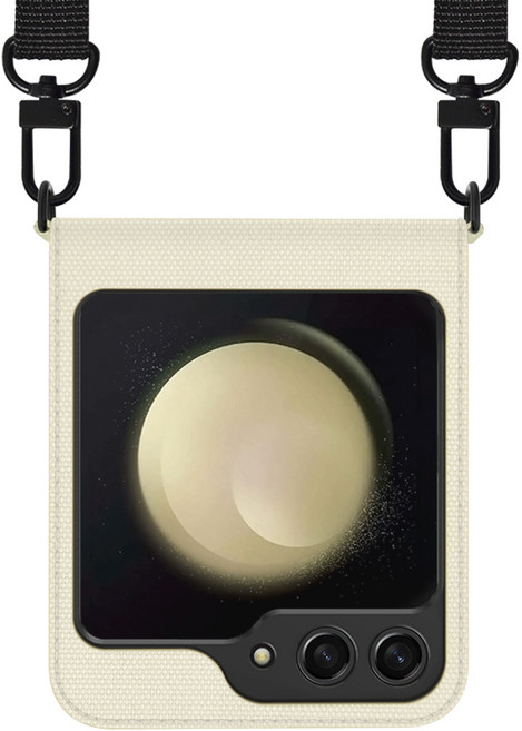 아라리 캔버스 다이어리 스트랩 케이스