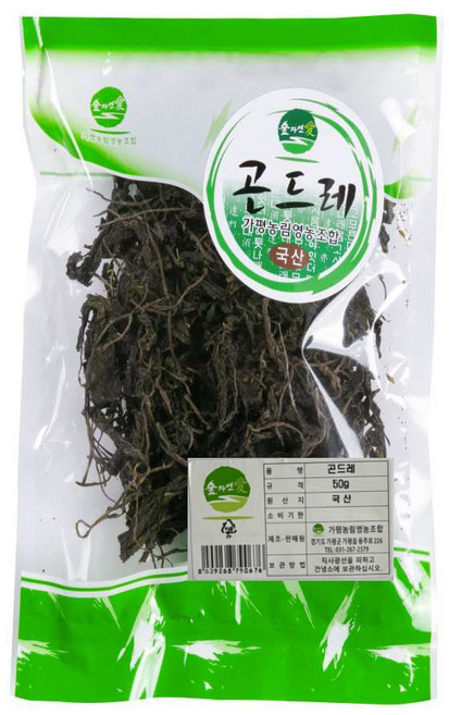 숲자연애 곤드레, 50g, 1개