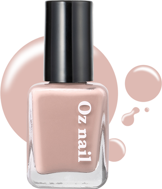오즈네일 샤인 무드 네일 컬러 매니큐어, 쉬크베이지, 8ml, 1개