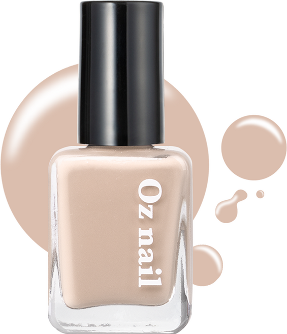 오즈네일 샤인 무드 네일 컬러 매니큐어, 28.스킨베이지, 8ml, 1개