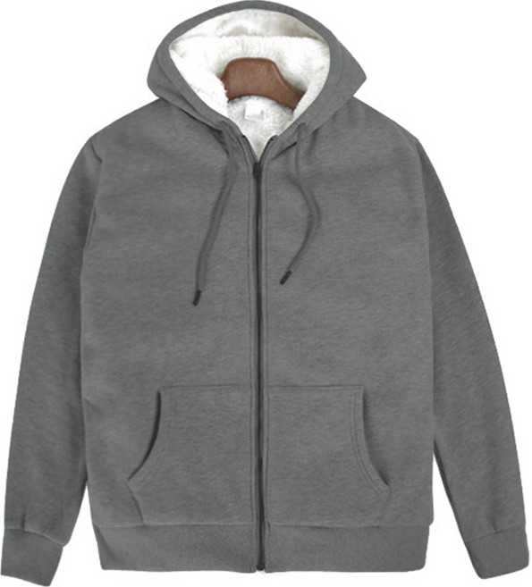 머시따 궁극의 따스함 양털 후드 집업