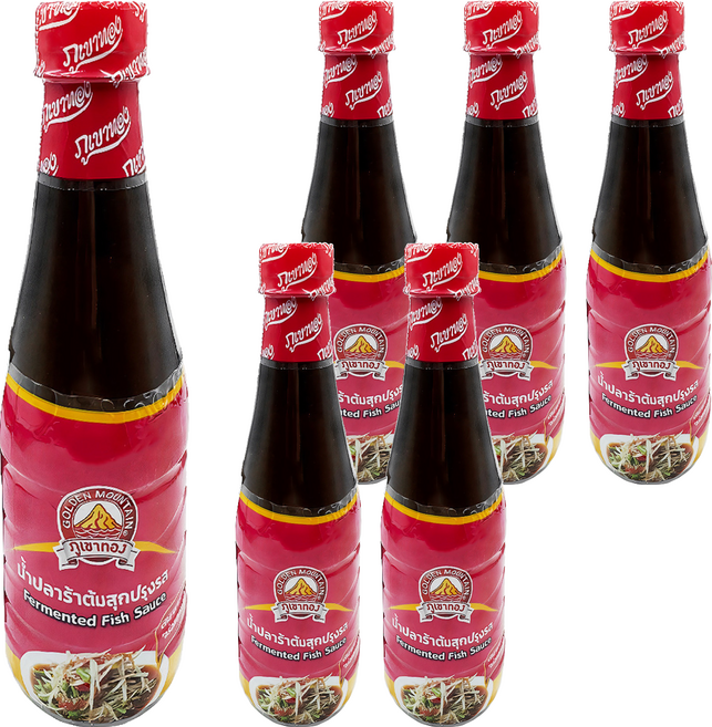 GOLDEN MOUNTAIN 魚露, 6個, 350ml