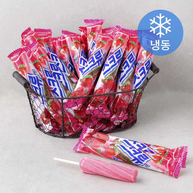 롯데제과 스크류바 (냉동), 80ml, 1개입, 40개