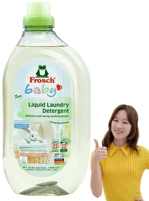 프로쉬 베이비 액상 세탁세제, 1.5L, 1개