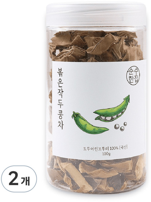 순수한집 볶은 작두콩차, 100g, 1개입, 2개