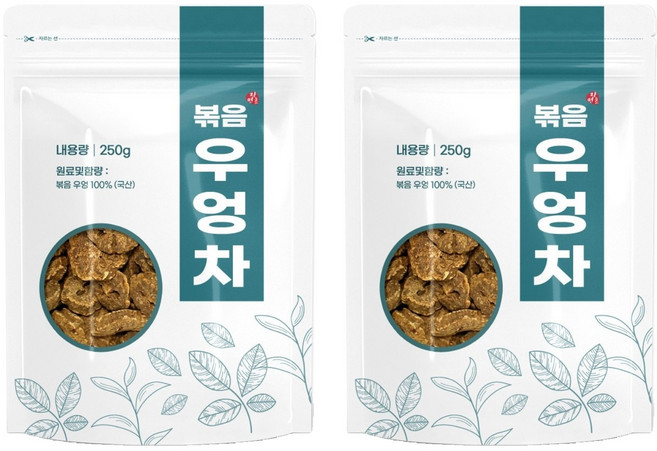 볶음 우엉차, 250g, 1개입, 2개