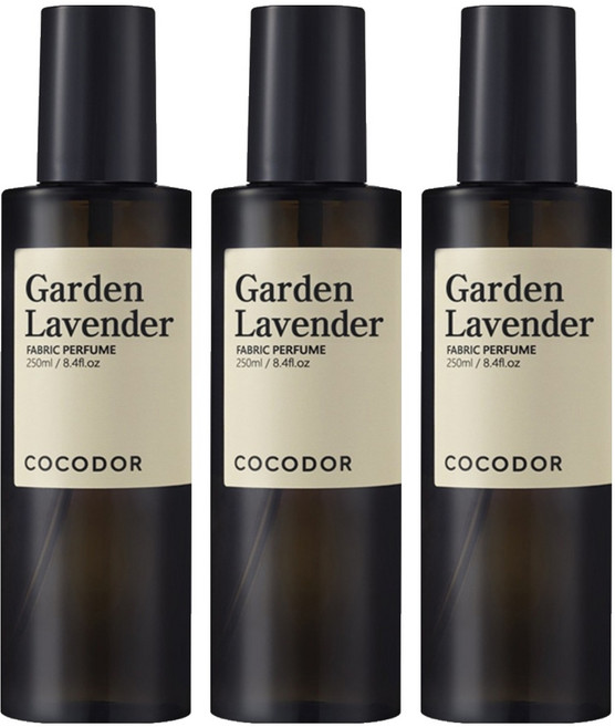COCODOR 珂珂朵爾 Fabric Perfume 香氛噴霧 250ml Garden Lavender 花園薰衣草, 3瓶