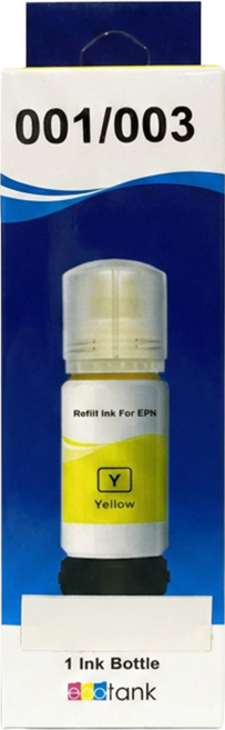 reqir 連供專用墨水 黃70cc 適用epson l1110 l1210 l3110 l3116 l3150 l3210 l3216 l3250 l3256 003 001 副廠, 1入, 黃