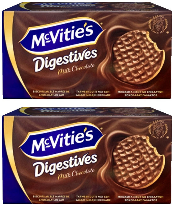 맥비티 밀크초코 다이제스티브, 200g, 2개