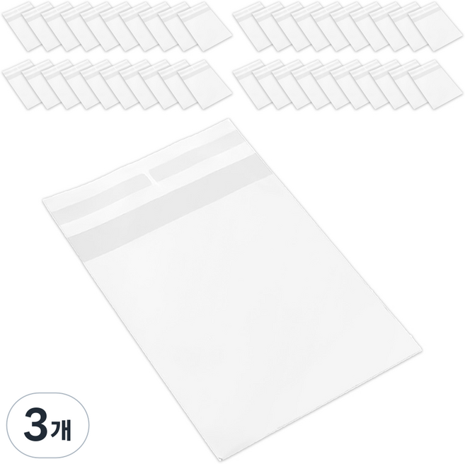 J PACK TORY 厚款餅乾多用途透明OPP自黏袋 10 x 15cm, 3個, 100入