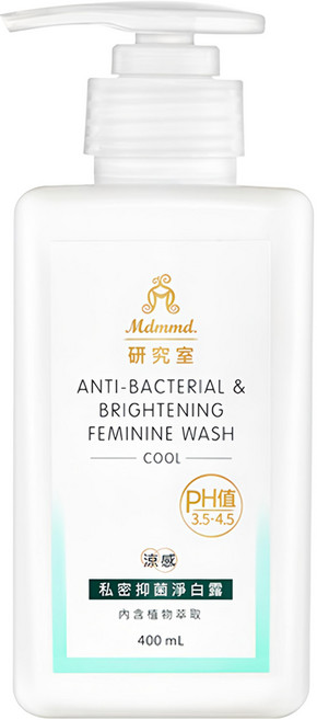 Mdmmd. 明洞國際 私密抑菌淨白露 涼感, 400ml, 1瓶