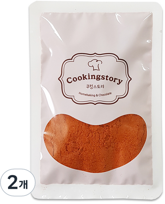쿠킹스토리 치자분말, 100g, 2개