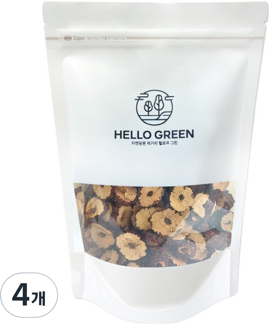 헬로우그린 건대추 슬라이스, 4개, 200g