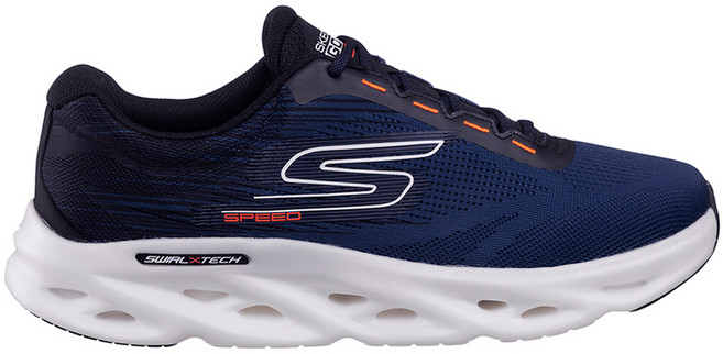 SKECHERS 男款Go Run Swirl Tech Speed跑鞋 SP0MRCDY062