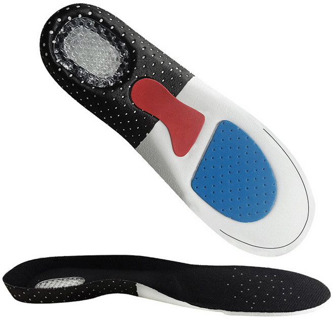 한봄누리 논슬립 뒷꿈치 충격흡수 쿠션깔창 양발착용 세트, 1세트