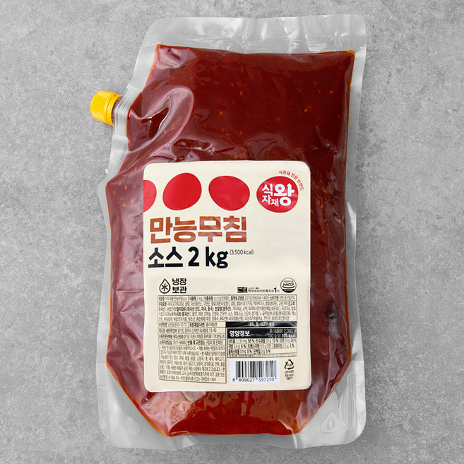 식자재왕 만능무침 소스, 2kg, 1개