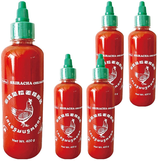 스리라차 칠리소스, 400g, 5개