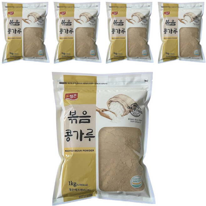 청은에프엔비 볶음콩가루, 5개, 1kg