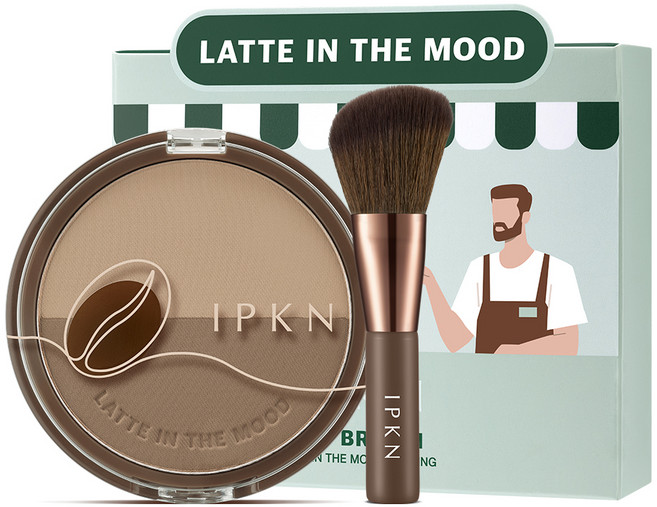 입큰 라떼 인 더 무드 쉐딩 기획 세트 9.8g, 02 오트브라운, 1개