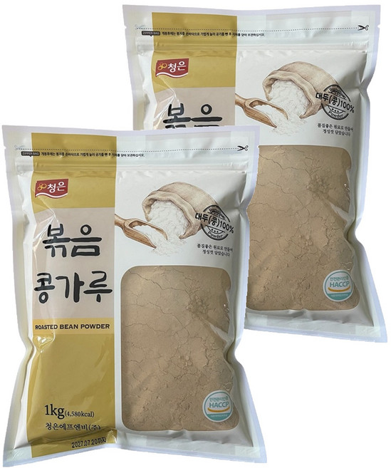 청은에프엔비 볶음콩가루, 2개, 1kg