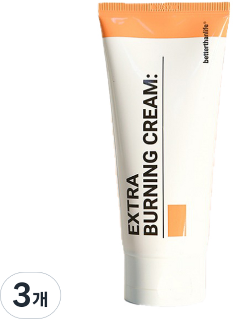 베러댄라이프 엑스트라 버닝 크림, 150ml, 3개