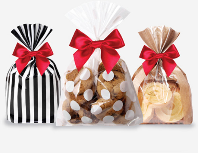 인디케이 공단리본 포장타이 빵끈 56p, 레드, 1개