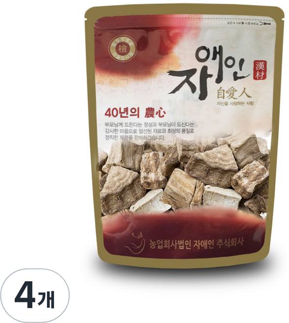 자애인 갈근 칡 특품, 600g, 4개