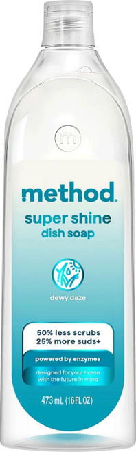 method 美則 極淨效速洗碗精 清新晨露, 1個, 473ml