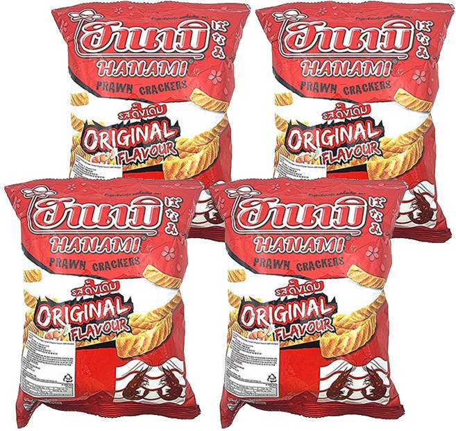 하나미 오리지날 과자, 52g, 4개