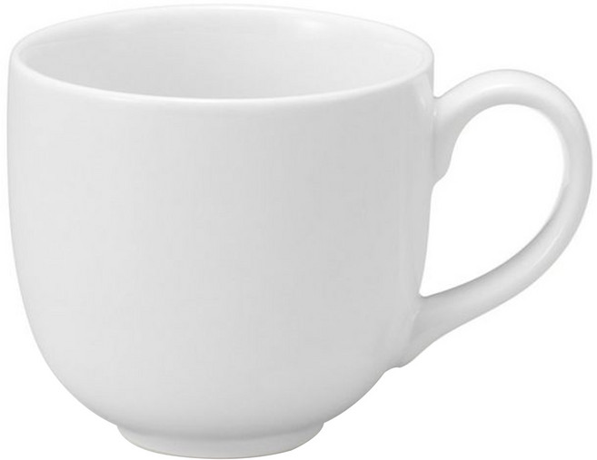 MUJI 無印良品 日常食器 濃縮咖啡杯, 白色, 1個