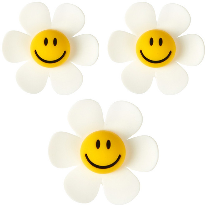 Wiggle Wiggle 防鬆脫矽膠吊飾3件組, Smile We Love, 1套