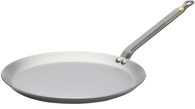 de Buyer 畢耶 原礦蜂蠟系列 法式可麗餅鍋, 24cm, 1個