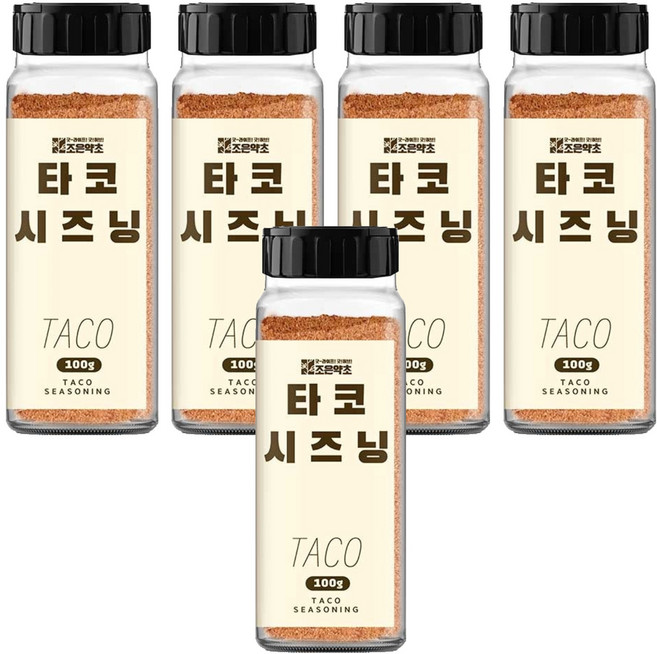 조은약초 타코 시즈닝, 100g, 5개
