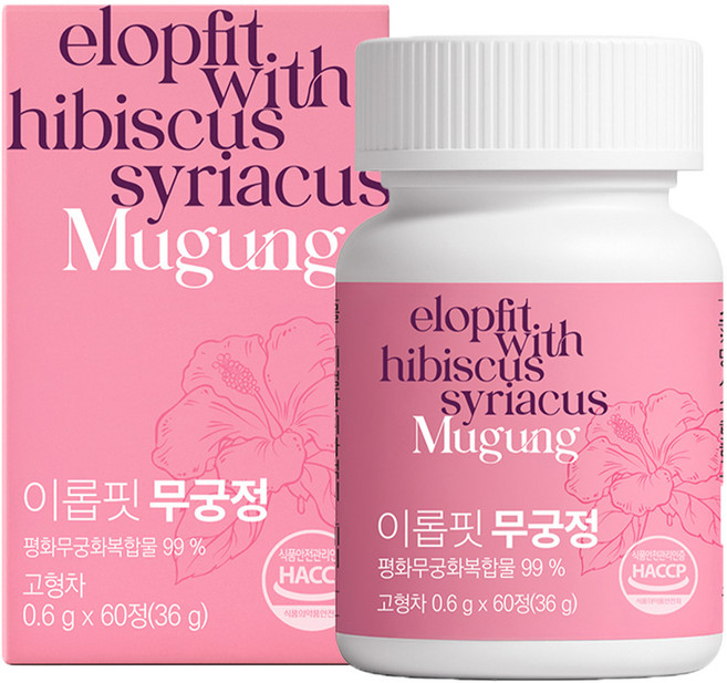 이롭핏 무궁정 60정, 36g, 1개