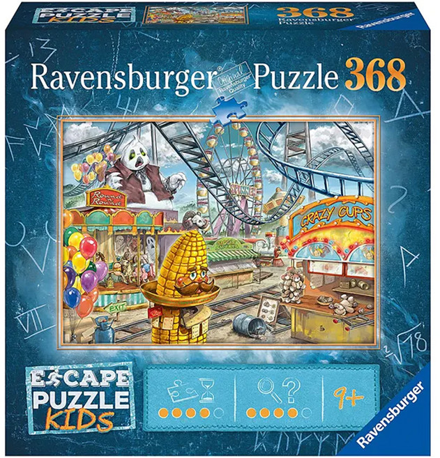 Ravensburger 維寶 拼圖 7歲以上, Escape系列遊樂園, 368片, 1盒