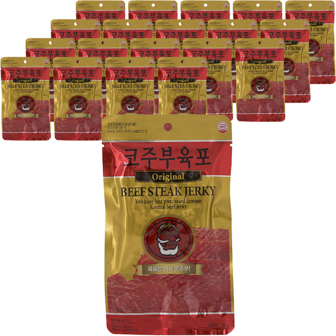 코주부 오리지날 육포, 30g, 20개